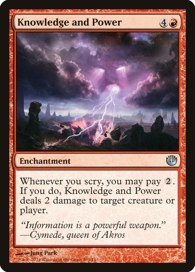 Knowledge and Power [Journey into Nyx] | Game Master's Emporium (The New GME)