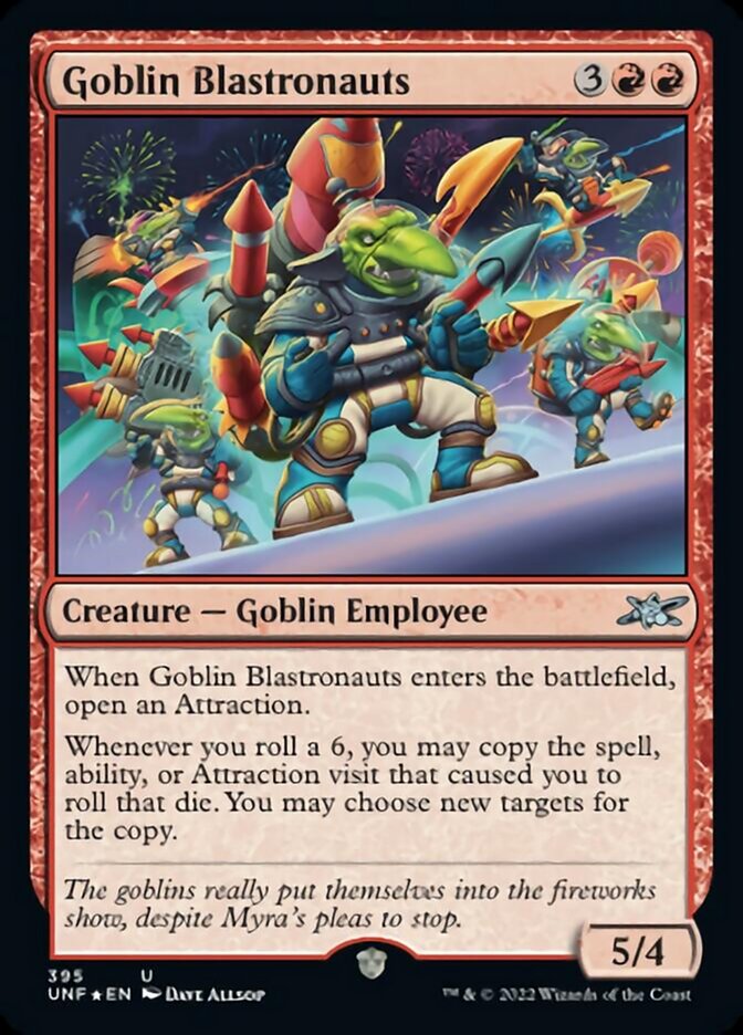 Goblin Blastronauts (Galaxy Foil) [Unfinity] | Game Master's Emporium (The New GME)