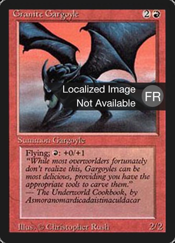 Granite Gargoyle [Foreign Black Border] | Game Master's Emporium (The New GME)