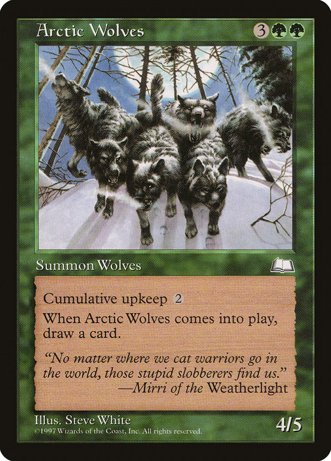 Arctic Wolves [Weatherlight] | Game Master's Emporium (The New GME)