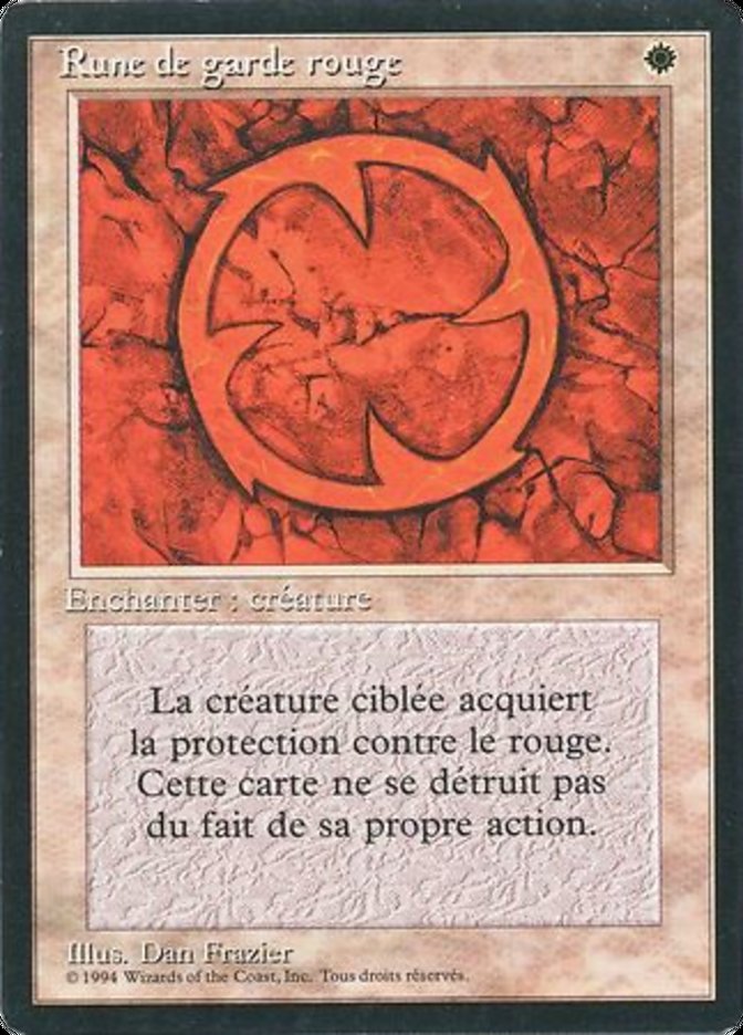 Red Ward [Foreign Black Border] | Game Master's Emporium (The New GME)