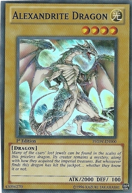 Alexandrite Dragon [PHSW-EN000] Super Rare | Game Master's Emporium (The New GME)