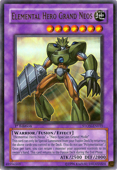 Elemental Hero Grand Neos [STON-EN035] Ultra Rare | Game Master's Emporium (The New GME)