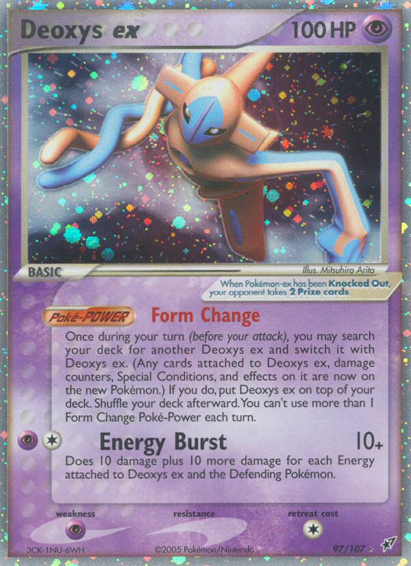 Deoxys ex (97/107) [EX: Deoxys] | Game Master's Emporium (The New GME)