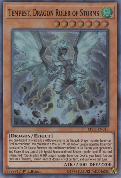 Tempest, Dragon Ruler of Storms [MYFI-EN045] Super Rare | Game Master's Emporium (The New GME)