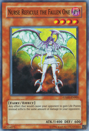 Nurse Reficule the Fallen One [GX05-EN001] Super Rare | Game Master's Emporium (The New GME)