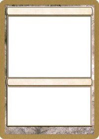 2003 World Championship Blank Card [World Championship Decks 2003] | Game Master's Emporium (The New GME)