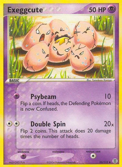 Exeggcute (33/112) [EX: FireRed & LeafGreen] | Game Master's Emporium (The New GME)