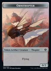 Bird (002) // Ornithopter Double-Sided Token [Dominaria United Tokens] | Game Master's Emporium (The New GME)