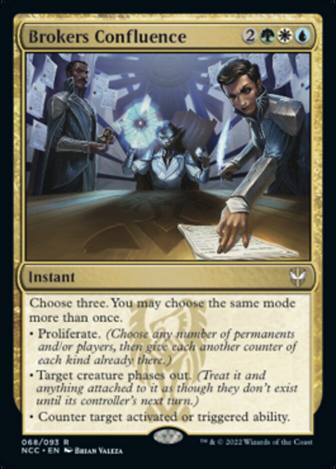 Brokers Confluence [Streets of New Capenna Commander] | Game Master's Emporium (The New GME)