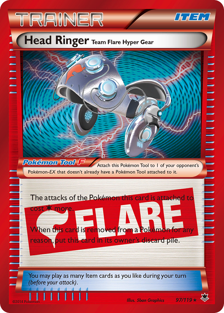 Head Ringer Team Flare Hyper Gear (97/119) [XY: Phantom Forces] | Game Master's Emporium (The New GME)