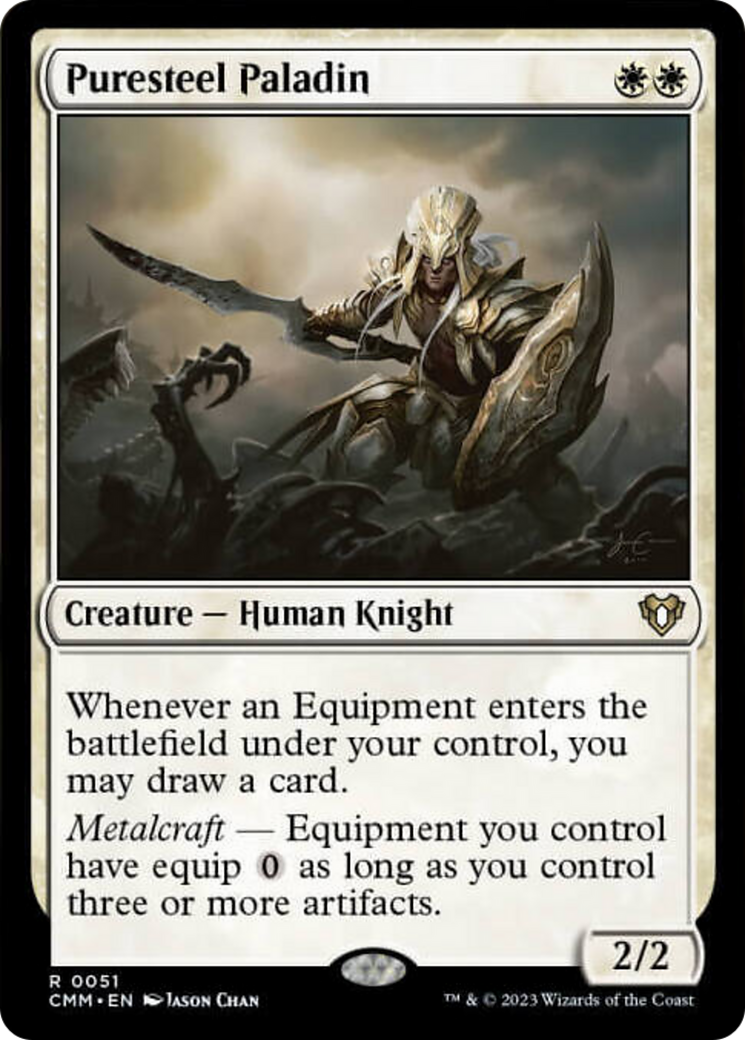 Puresteel Paladin [Commander Masters] | Game Master's Emporium (The New GME)