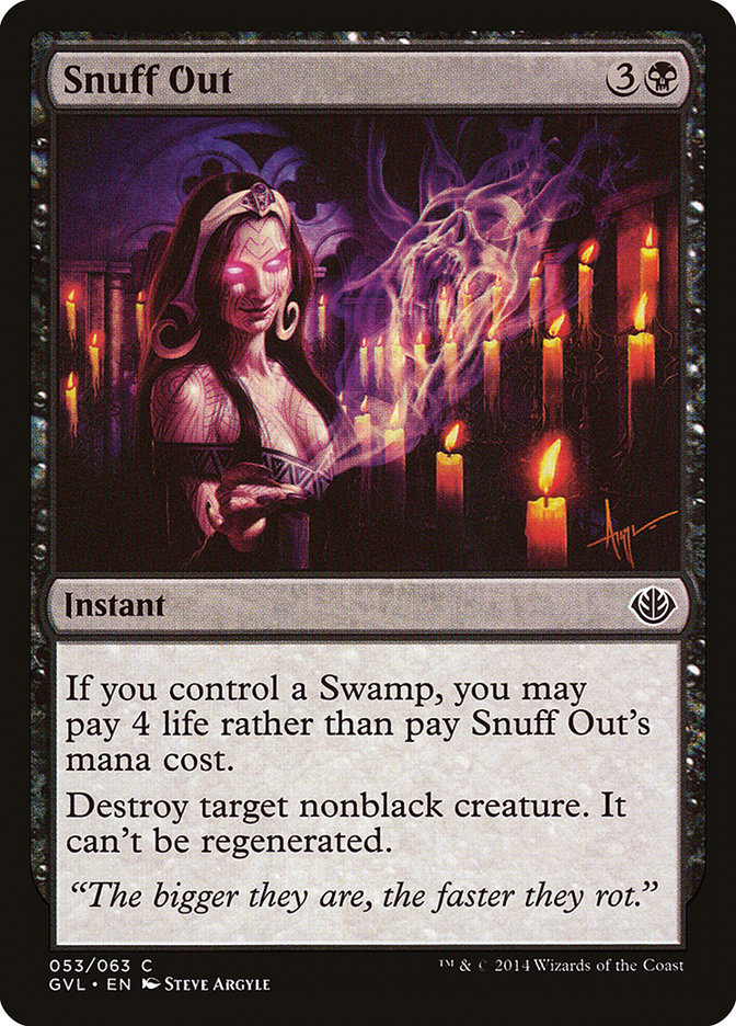 Snuff Out (Garruk vs. Liliana) [Duel Decks Anthology] | Game Master's Emporium (The New GME)