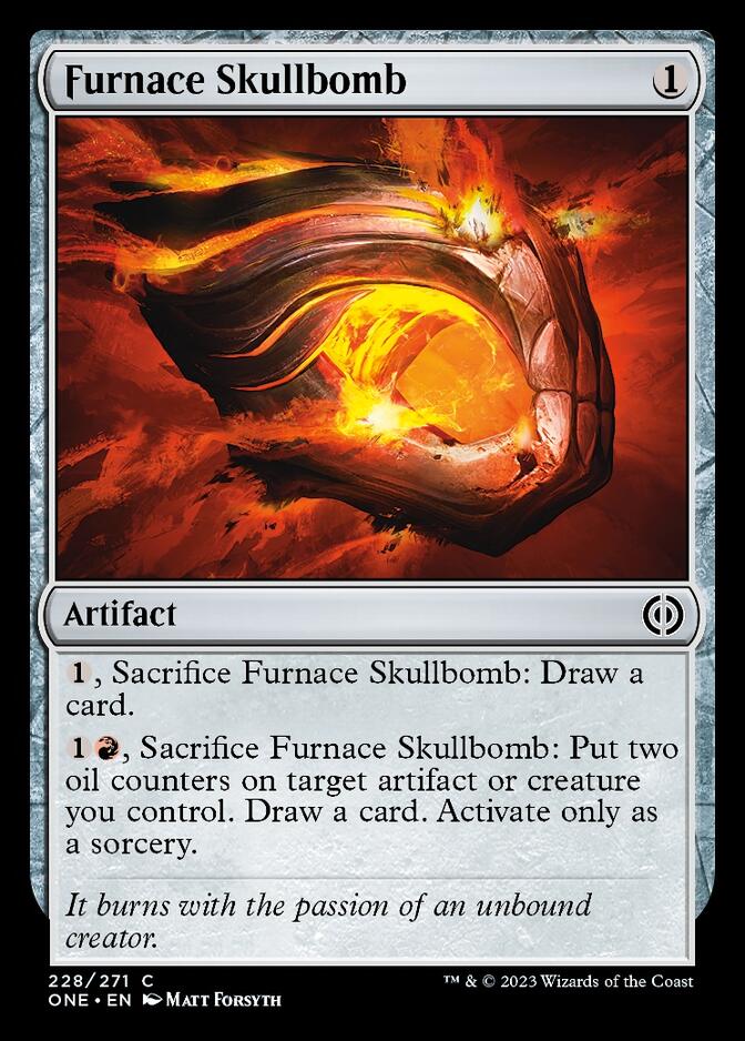 Furnace Skullbomb [Phyrexia: All Will Be One] | Game Master's Emporium (The New GME)