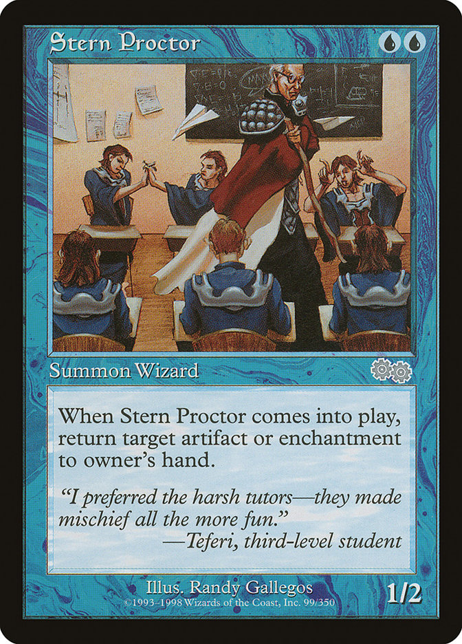 Stern Proctor [Urza's Saga] | Game Master's Emporium (The New GME)