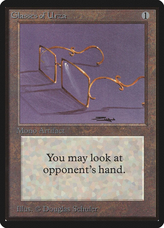 Glasses of Urza [Beta Edition] | Game Master's Emporium (The New GME)