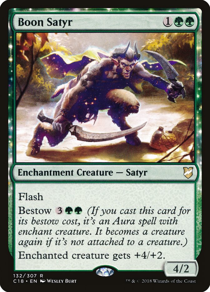 Boon Satyr [Commander 2018] | Game Master's Emporium (The New GME)