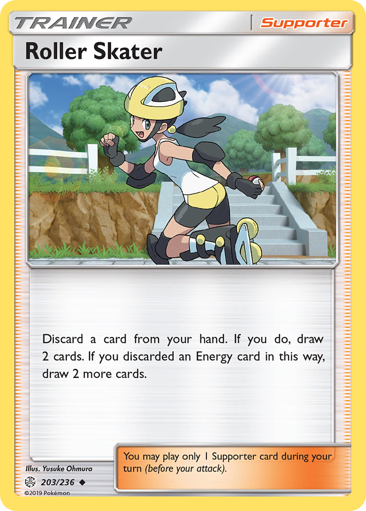 Roller Skater (203/236) [Sun & Moon: Cosmic Eclipse] | Game Master's Emporium (The New GME)