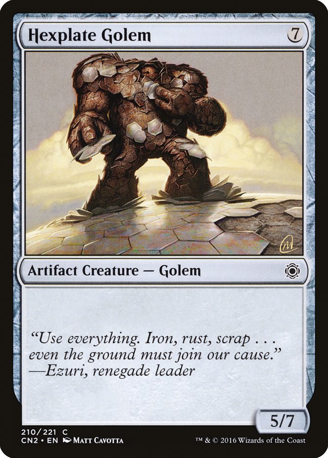 Hexplate Golem [Conspiracy: Take the Crown] | Game Master's Emporium (The New GME)