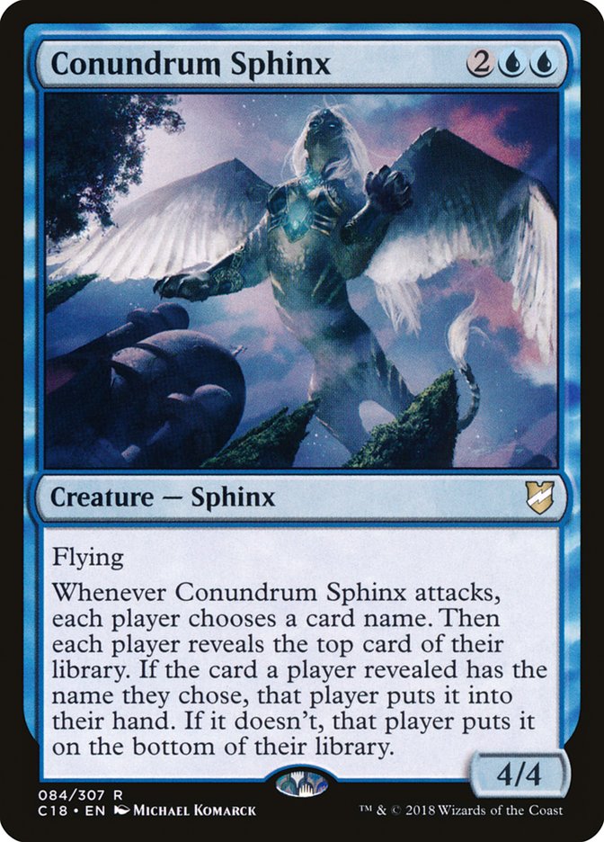 Conundrum Sphinx [Commander 2018] | Game Master's Emporium (The New GME)