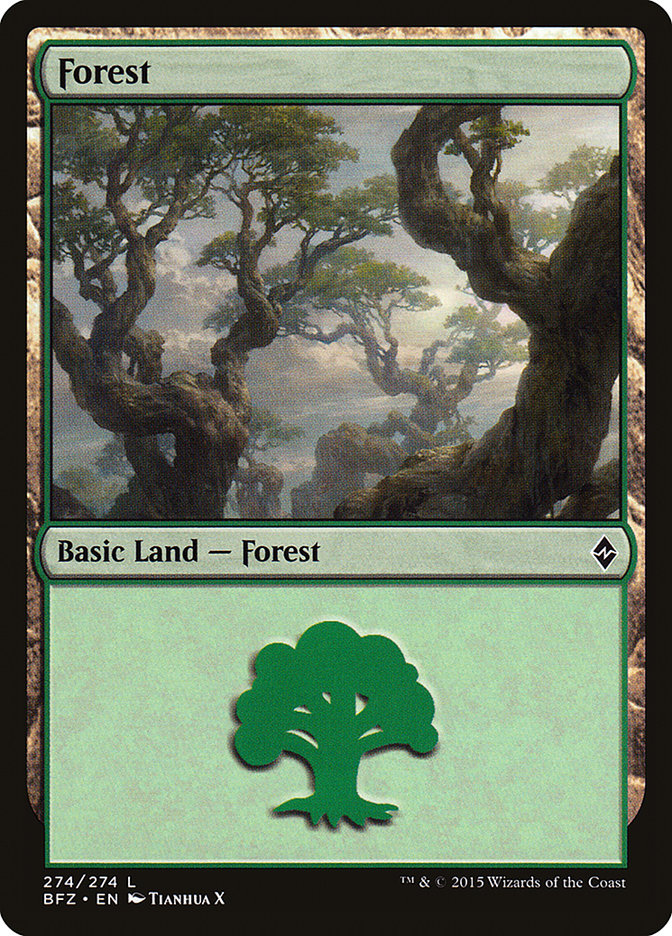 Forest [Battle for Zendikar] | Game Master's Emporium (The New GME)