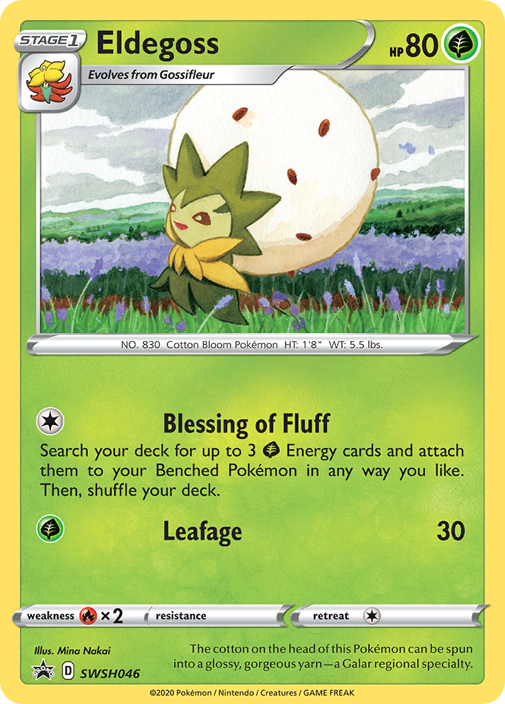 Eldegoss (SWSH046) [Sword & Shield: Black Star Promos] | Game Master's Emporium (The New GME)