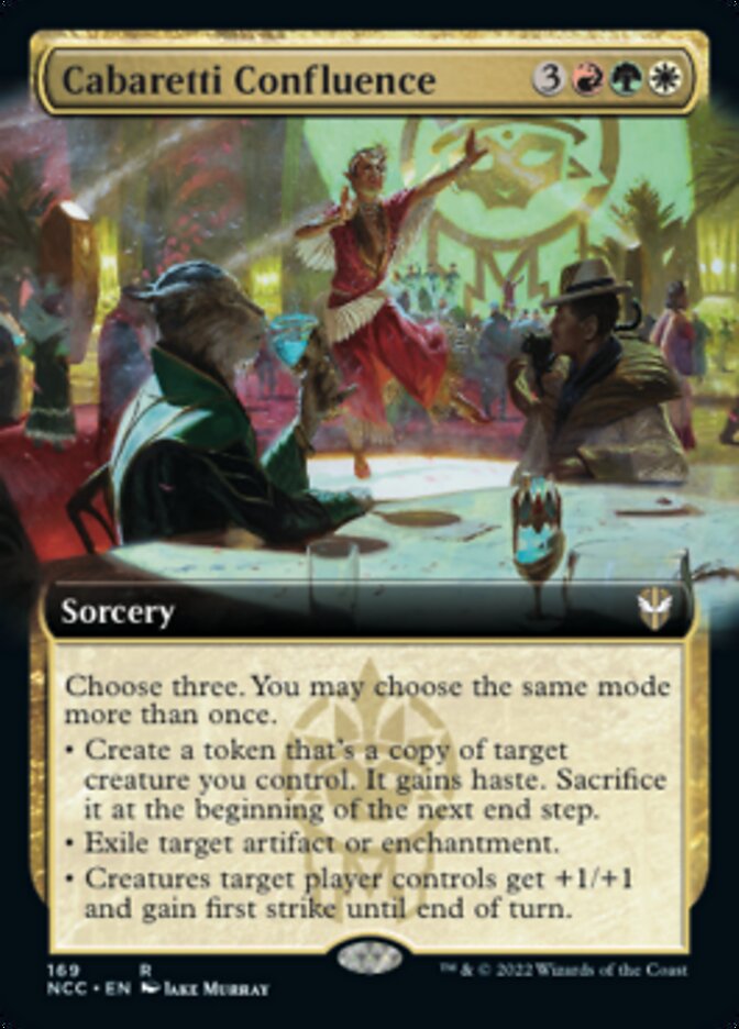 Cabaretti Confluence (Extended Art) [Streets of New Capenna Commander] | Game Master's Emporium (The New GME)