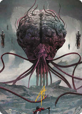 Elder Brain Art Card (Gold-Stamped Signature) [Commander Legends: Battle for Baldur's Gate Art Series] | Game Master's Emporium (The New GME)
