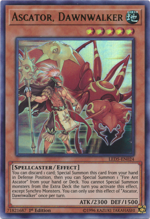 Ascator, Dawnwalker [LED5-EN024] Ultra Rare | Game Master's Emporium (The New GME)