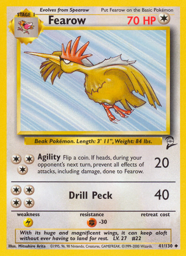 Fearow (41/130) [Base Set 2] | Game Master's Emporium (The New GME)