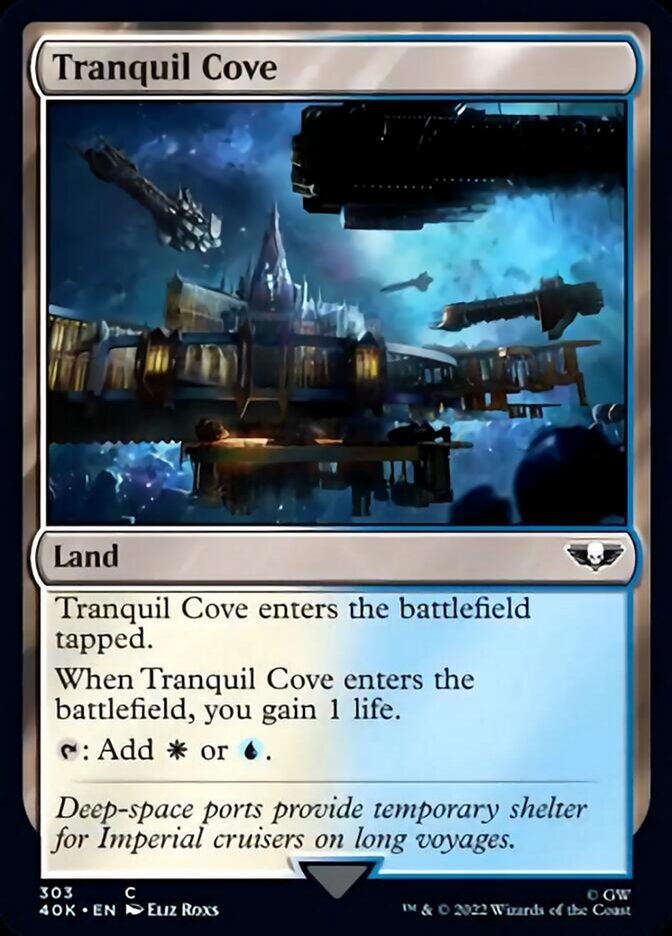 Tranquil Cove (Surge Foil) [Warhammer 40,000] | Game Master's Emporium (The New GME)