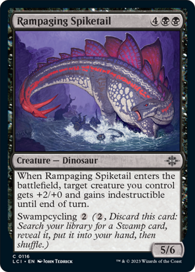 Rampaging Spiketail [The Lost Caverns of Ixalan] | Game Master's Emporium (The New GME)