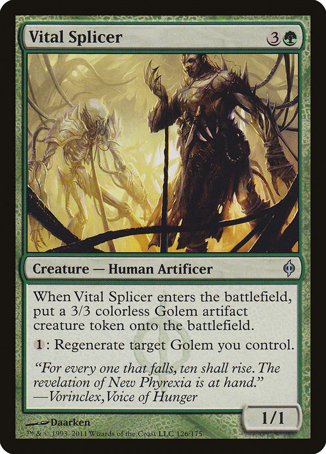 Vital Splicer [New Phyrexia] | Game Master's Emporium (The New GME)