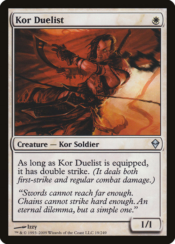 Kor Duelist [Zendikar] | Game Master's Emporium (The New GME)