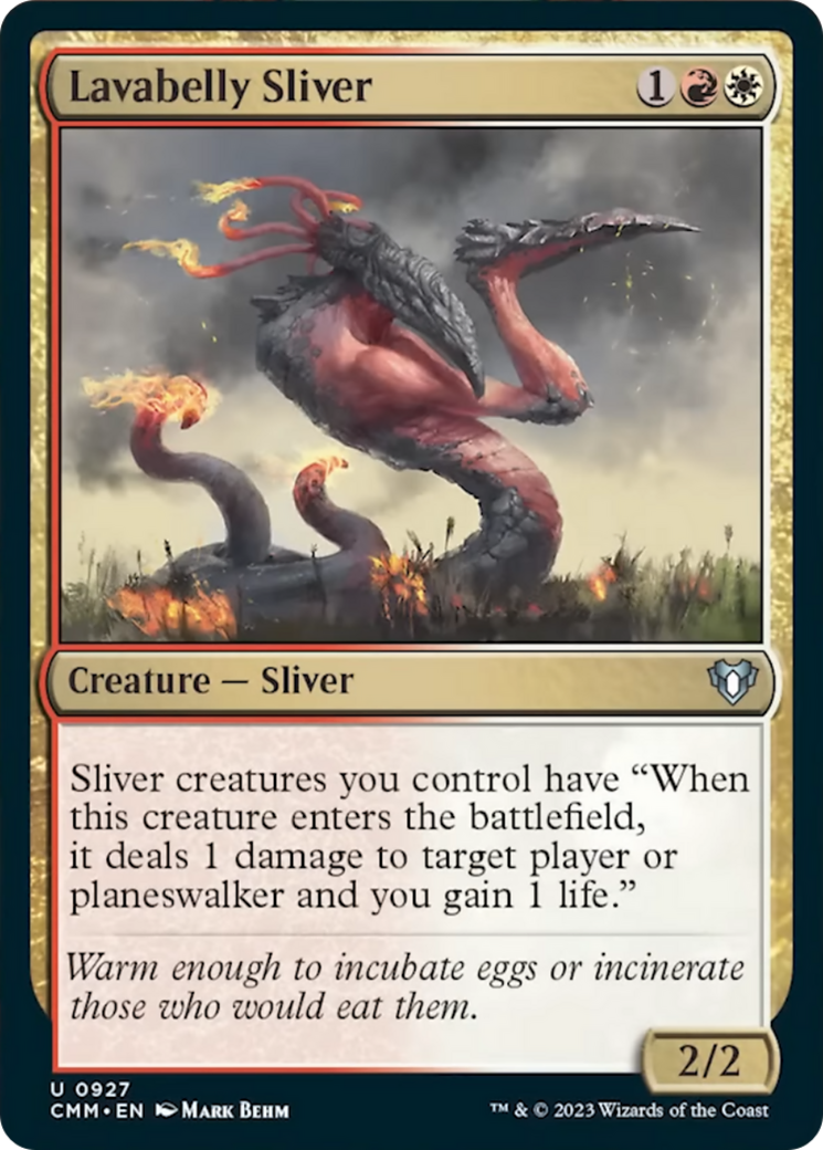 Lavabelly Sliver [Commander Masters] | Game Master's Emporium (The New GME)