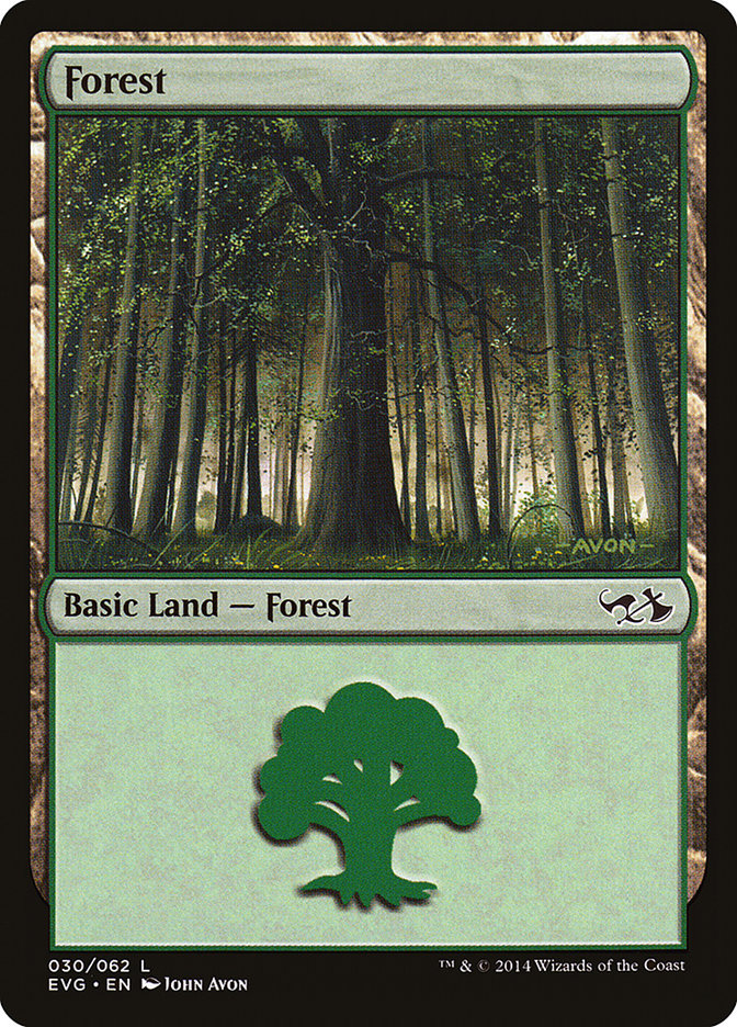 Forest (30) (Elves vs. Goblins) [Duel Decks Anthology] | Game Master's Emporium (The New GME)