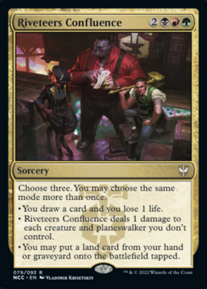 Riveteers Confluence [Streets of New Capenna Commander] | Game Master's Emporium (The New GME)