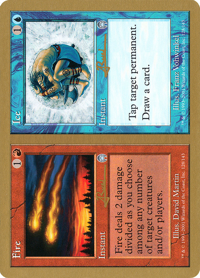 Fire // Ice (Antoine Ruel) [World Championship Decks 2001] | Game Master's Emporium (The New GME)