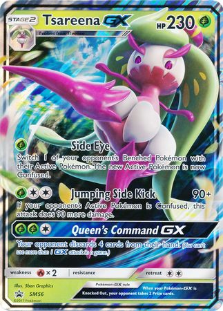 Tsareena GX (SM56) (Jumbo Card) [Sun & Moon: Black Star Promos] | Game Master's Emporium (The New GME)