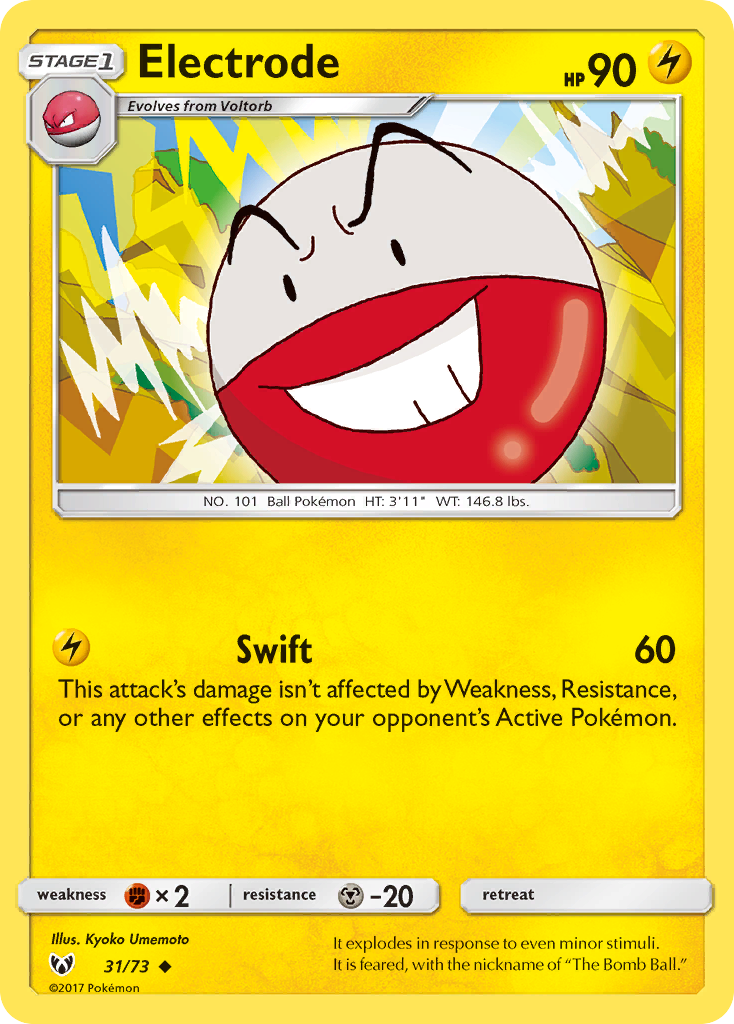 Electrode (31/73) [Sun & Moon: Shining Legends] | Game Master's Emporium (The New GME)