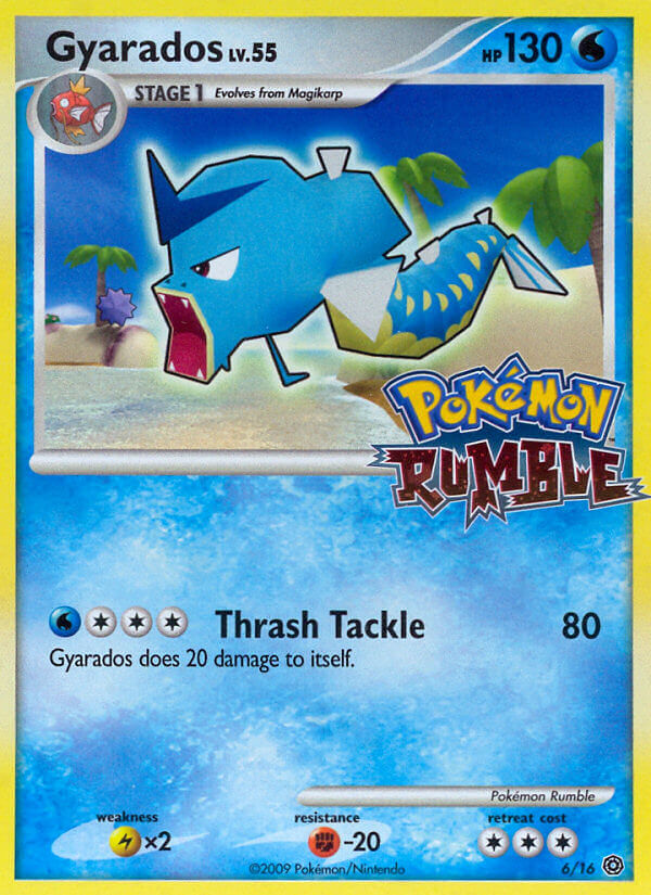 Gyarados (6/16) [Pokémon Rumble] | Game Master's Emporium (The New GME)