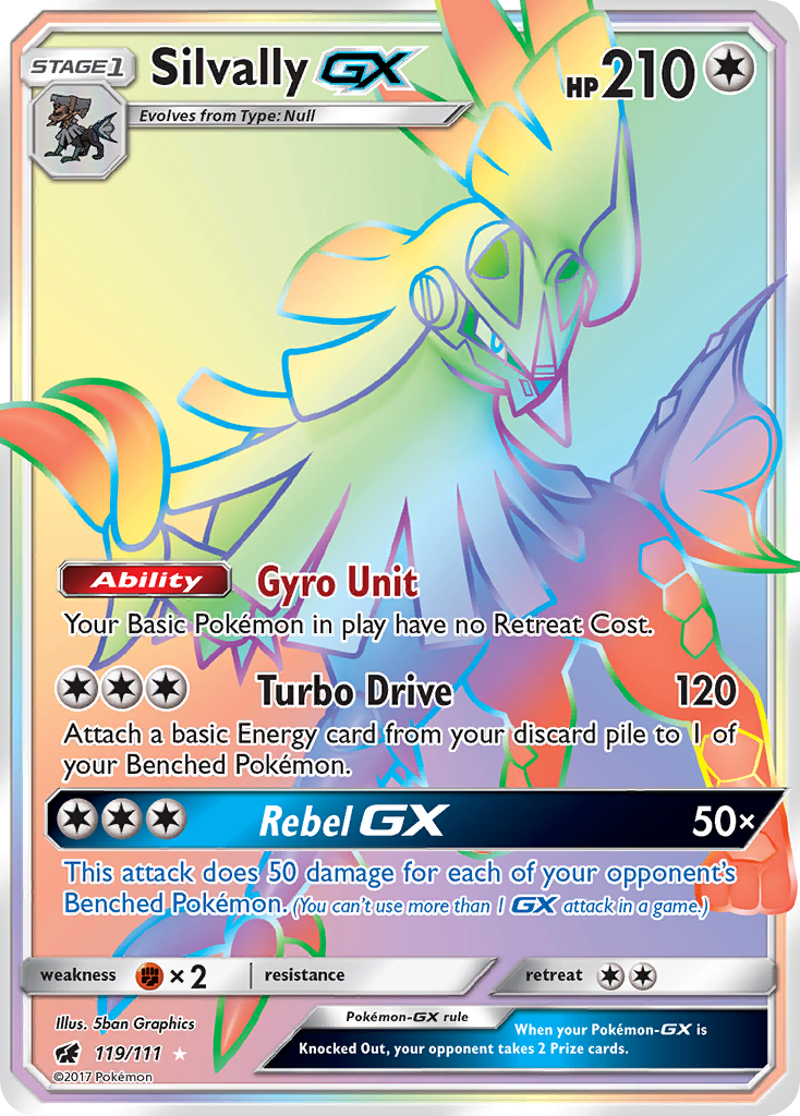 Silvally GX (119/111) [Sun & Moon: Crimson Invasion] | Game Master's Emporium (The New GME)