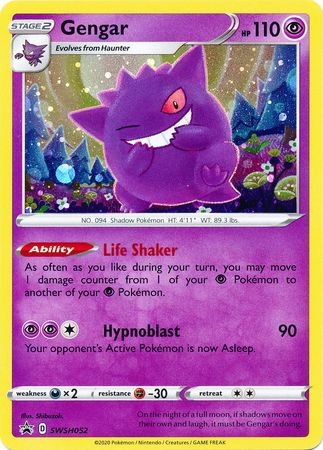 Gengar (SWSH052) [Sword & Shield: Black Star Promos] | Game Master's Emporium (The New GME)