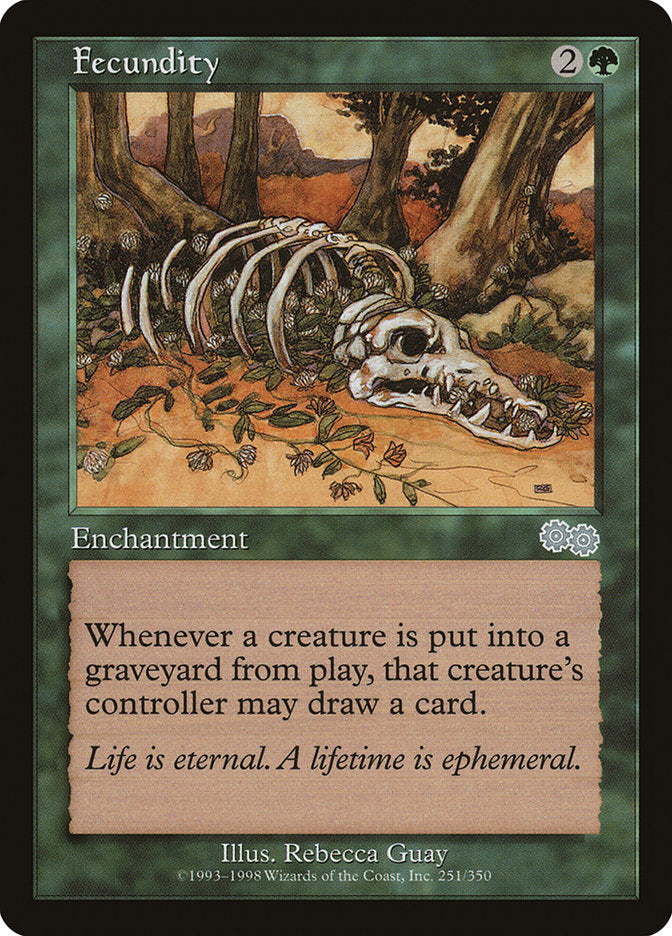 Fecundity [Urza's Saga] | Game Master's Emporium (The New GME)