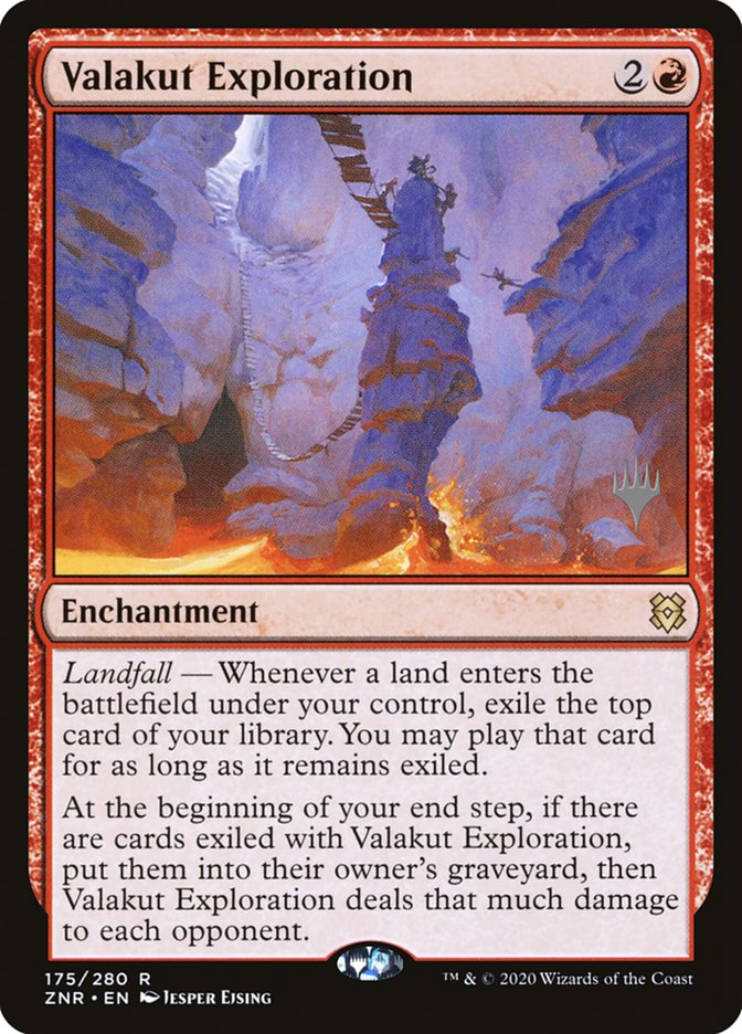 Valakut Exploration (Promo Pack) [Zendikar Rising Promos] | Game Master's Emporium (The New GME)