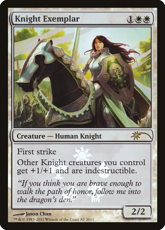 Knight Exemplar [Resale Promos] | Game Master's Emporium (The New GME)