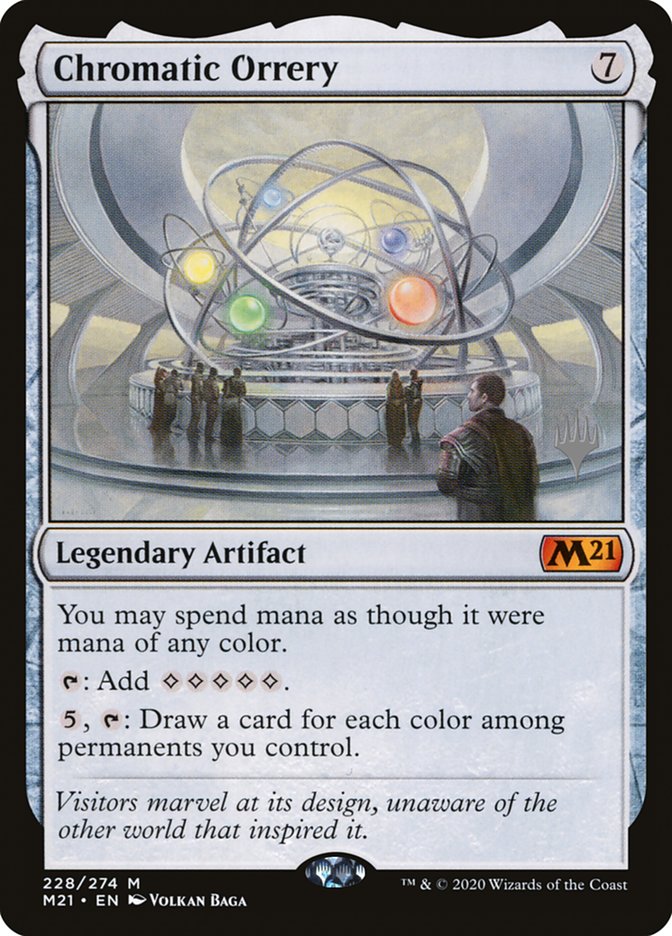 Chromatic Orrery (Promo Pack) [Core Set 2021 Promos] | Game Master's Emporium (The New GME)