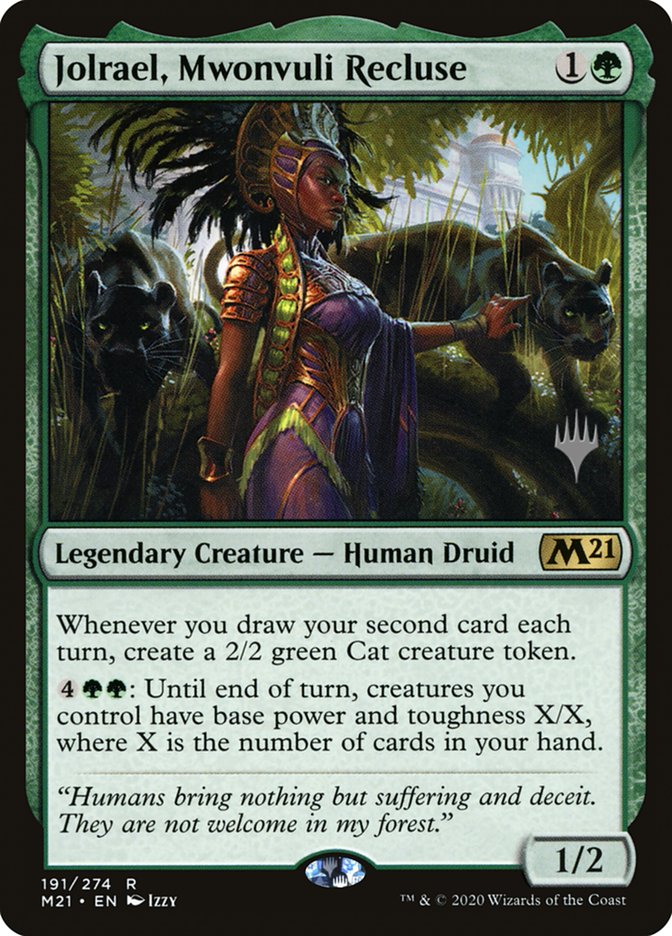 Jolrael, Mwonvuli Recluse (Promo Pack) [Core Set 2021 Promos] | Game Master's Emporium (The New GME)