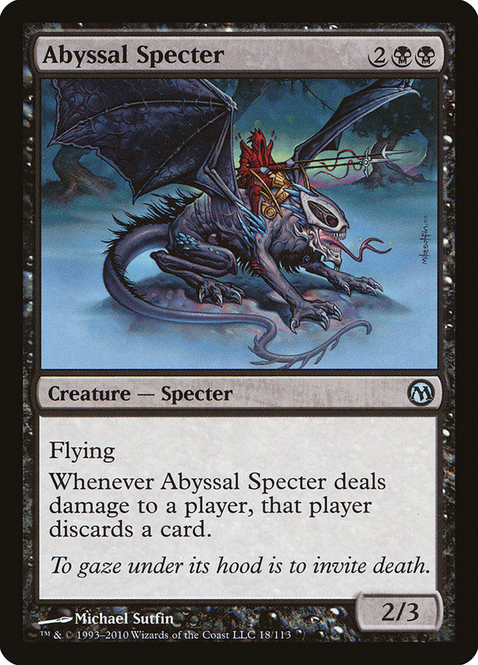 Abyssal Specter [Duels of the Planeswalkers] | Game Master's Emporium (The New GME)
