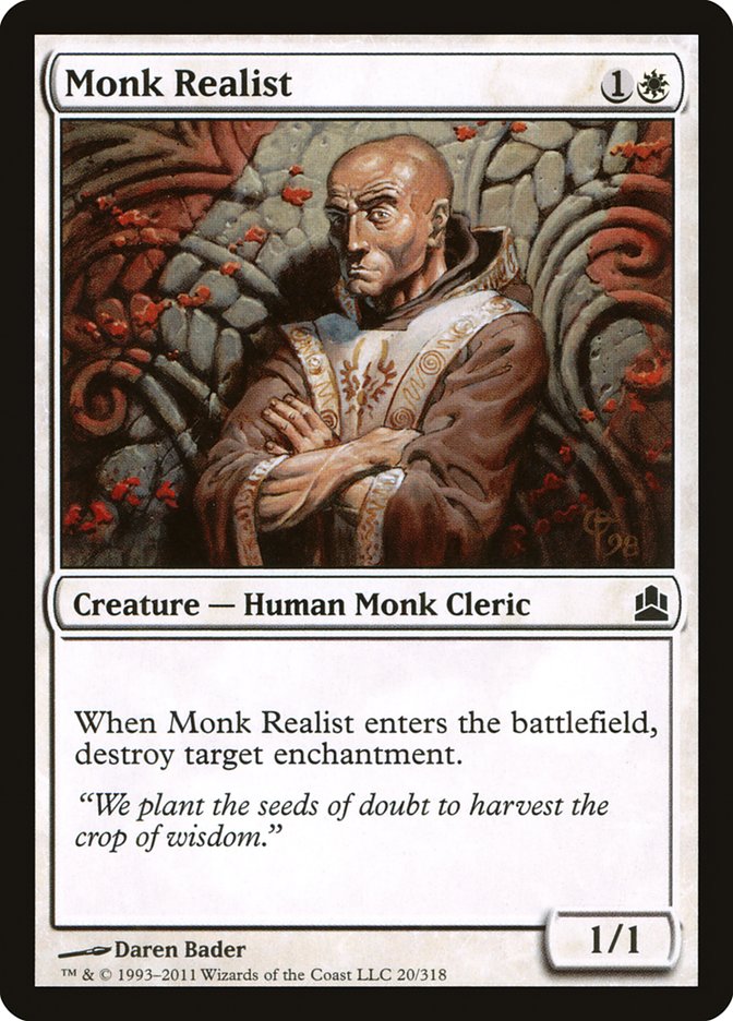 Monk Realist [Commander 2011] | Game Master's Emporium (The New GME)
